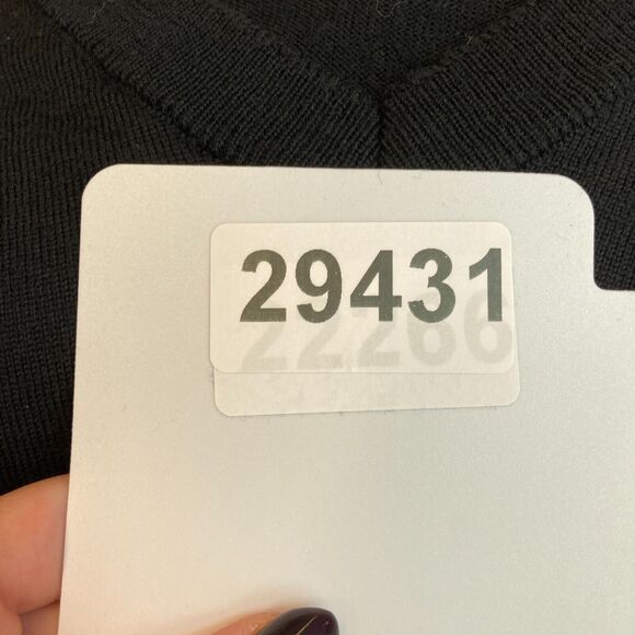 Vintage Tundra Canada Merino Wool Sweater Mens XL Black‎ V Neck Long Sleeve Knit - Picture 14 of 14